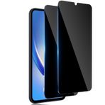 TUTUO Samsung Galaxy A34 5G için paravan koruma folyosu, kırılmaz cam için, 2 adet antispy zırhlı koruma camı, 9H sertlikte gözetleme önleyici gizlilik folyosu, çizilmez koruyucu cam - siyah