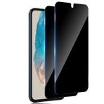 TUTUO Samsung Galaxy M35 5G için paravan koruma folyosu, kırılmaz cam için, 2 adet antispy zırhlı koruma camı, 9H sertlikte gözetleme önleyici gizlilik folyosu, çizilmez koruyucu cam - siyah