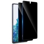 TUTUO Samsung Galaxy S20 FE için paravan koruma folyosu, kırılmaz cam için, 2 adet antispy zırhlı koruma camı, 9H sertlikte gözetleme önleyici gizlilik folyosu, çizilmez koruyucu cam - siyah
