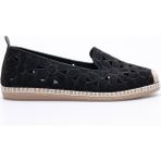 Tuuba Shoes Kadın Espadril Günlük Ayakkabı TUBA002Y02A - Siyah
