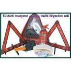 Tüv Uyumlu Üçgen Trafik Seti
