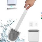 Tuvalet Fırçası Banyo Wc Temizlik Silikon Bükülebilir Fırça