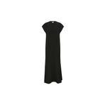 TUVERTI TING - Pamuklu yırtmaçlı oversize maxi elbise