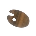 tuvval Ahşap Resim Paleti Oval 30X40cm