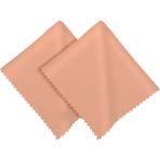 Tüy Bırakmayan Mikrofiber Bez, Lens, Gözlük, Telefon,, Ipad, Tablet, Bilgisayar, Laptop Ekranı LCD Tv ve Diğer Hassas Yüzeyler Için Silme Bezi, Mikrofiber Temizleme Bezi (2 Adet 15X15 Cm) - Abanoz - Option-1