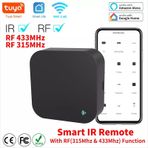 TUYA DESTEKLİ AKILLI WİFİ +RF+IR KUMANDA LI CİHAZLARI KONTROL EDE