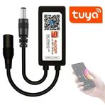 Tuya Led Kontrol Mini Dc Wifi Dimmer 5-24v 12a App İos Android Alexa Siri Google Xiaomi Smart Home Ses Kontrolü Uygulama