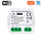 Tuya Uyumlu Mini Wifi Akıllı Anahtar 10 A / 220 V Röle