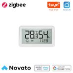 Tuya Zigbee Lcd Ekranlı Sıcaklık Ve Nem Sensörü