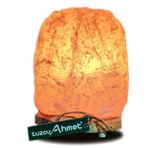Tuzcu Ahmet 8-9 kg Beyaz Tuzdan Yapılmış Çankırı Tuz Lambası