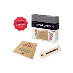 TÜZDER Yayınları Surakarta & Xox (2 OYUN 1 ARADA) Ahşap Zeka Ve Strateji Oyunu 5 Yaş 2 Oyuncu