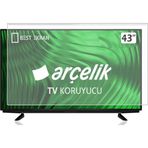 TV Guard Altus AL43L 6925 4B 43 inç Kırılmaz TV Ekran Koruyucu