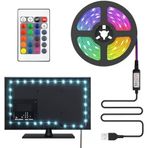 Tv Pc Arkası Rgb Şerit Led Işık Seti - 3 Metre, Usb Girişli, Kumandalı, 352 Renk Seçeneği, Ip20 İç Mekan, 4W Düşük Tüketimi Ct4566