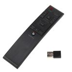 TV Remote Control Uzaktan Kumanda Samsung Curved TV BN59-01220E RMCTPJ1AP2 BN5901220E ile Uyumlu Yedek Akıllı Uzaktan Kumanda Siyah