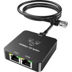 Tv ve Konsol Uyumlu Gigabit Ethernet Çoklayıcı - Kesintisiz 1000MBPS RJ45 Splitter Dağıtıcı Z