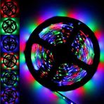 TveT Rgb Şerit Led İç Ve Dış Mekan 5 Metre Kumandalı Set Tak Çalıştır 16 Renk T38807