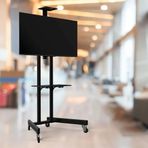 TV/fuar Standı Iş Yeri ve Ofis Tipi Video Kamera Askı Aparatlı Metal TV Standı/ünitesi 40" Inç- 75" Inç