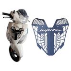 Tvs Jupiter 125 Ön Panel Plaka Dekor Sacı Siyah