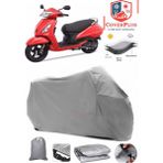 Tvs Jupiter Branda Gri Motosiket Brandası Motor Örtüsü Çadır Su Geçirmez Motosiklet Kılıfı Motor Brandası,lastikli,taşıma Torbalı - Arka Çanta UYUMSUZ