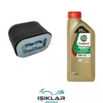 Tvs N Torq Castrol Yağ Ve Hava Filtre Bakım Seti Bs0040