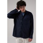 Tween Relaxed Fit Lacivert Tencel-keten Karışımlı Kumaş Ceket