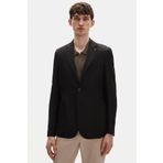Tween Slim Fit Siyah %100 Keten Kumaş Ceket