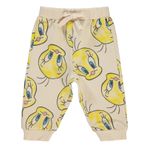 Tweety Kız Bebek Eşofman Altı 6-18 Ay Taş Rengi