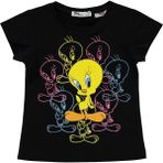 Tweety Kız Çocuk Tişört 2-5 Yaş Siyah - 3 - 4 Yaş