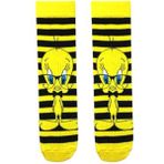 Tweety Siyah Çizgili Soket Çorap - Cok Renklı - 36 - 44