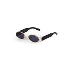 Twelve Tasarım Retro Vintage Oval Kemik Kadın Güneş Gözlüğü