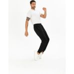 Twenty3 Erkek Basic Regular Fit Paçası Ribanalı Jogger Eşofman Altı - Koyu Lacivert