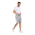 Twenty3 Erkek Basic Şerit Detaylı Cepli Şort - S - Gri