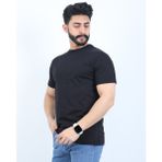 twentyfive25 Erkek Relaxed Fit Bisiklet Yaka Basic Tişört - XL - Siyah