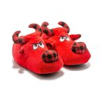 Twigy Boğa Erkek Hayvanlı Panduf Kırmızı 41/46 AA0607 Kırmızı