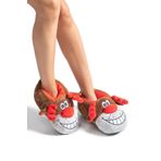 Twigy Happy Unisex Hayvanlı Panduf Kahverengi 36/43