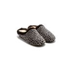 Twigy Leopar Kadın Ev Terliği Siyah 36/41