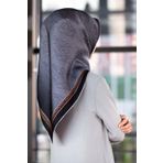 Twill İpek Eşarp GÜMÜŞ-5 90x90