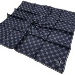 Twill İpek Eşarp LACİVERT-3 92X92