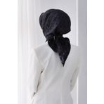 Twill İpek Eşarp SİYAH 92X92