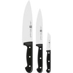 Twın Chef Bıçak Set, Paslanmaz Çelik, Siyah