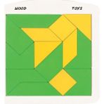 Twin Store 02 015 Desen Kartli Tangram - 01 - Mavi