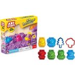 Twin Store 03612 , Artsand 3D Hayvanlar Kum Seti 500 gr / +3 Yaş - 01 - Mavi