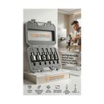 Twin Store Çelik Usta Serisi 6'lı Titanyum Elmas Uçlu Metal & Çelik Delme Panç Seti 723028 - 001-Renkli