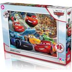 Twin Store CR113 , Cars 200 Parça Puzzle - 01 - Mavi