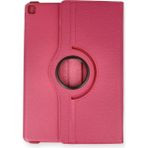 Twin Store Newface Apple iPad Pro 11 (2024) Kılıf 360 Tablet Deri Kılıf - Pembe