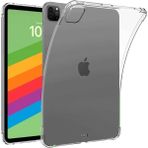 Twin Store Newface Apple iPad Pro 13 (2024) Kılıf Anti Shock Tablet Silikon - Şeffaf