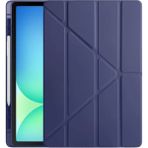 Twin Store Newface Apple iPad Pro 13 (2024) Kılıf Kalemlikli Hugo Tablet Kılıfı - Lacivert