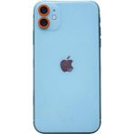 Twin Store Newface Apple iPhone 11 Neon Fosforlu Kamera Lens - Turuncu