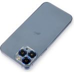 Twin Store Newface Apple iPhone 12 Pro Metal Kamera Lens Koruma Cam - Mavi