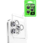 Twin Store Newface Apple iPhone 16 Pro Raze Metal Kamera Lens - Beyaz